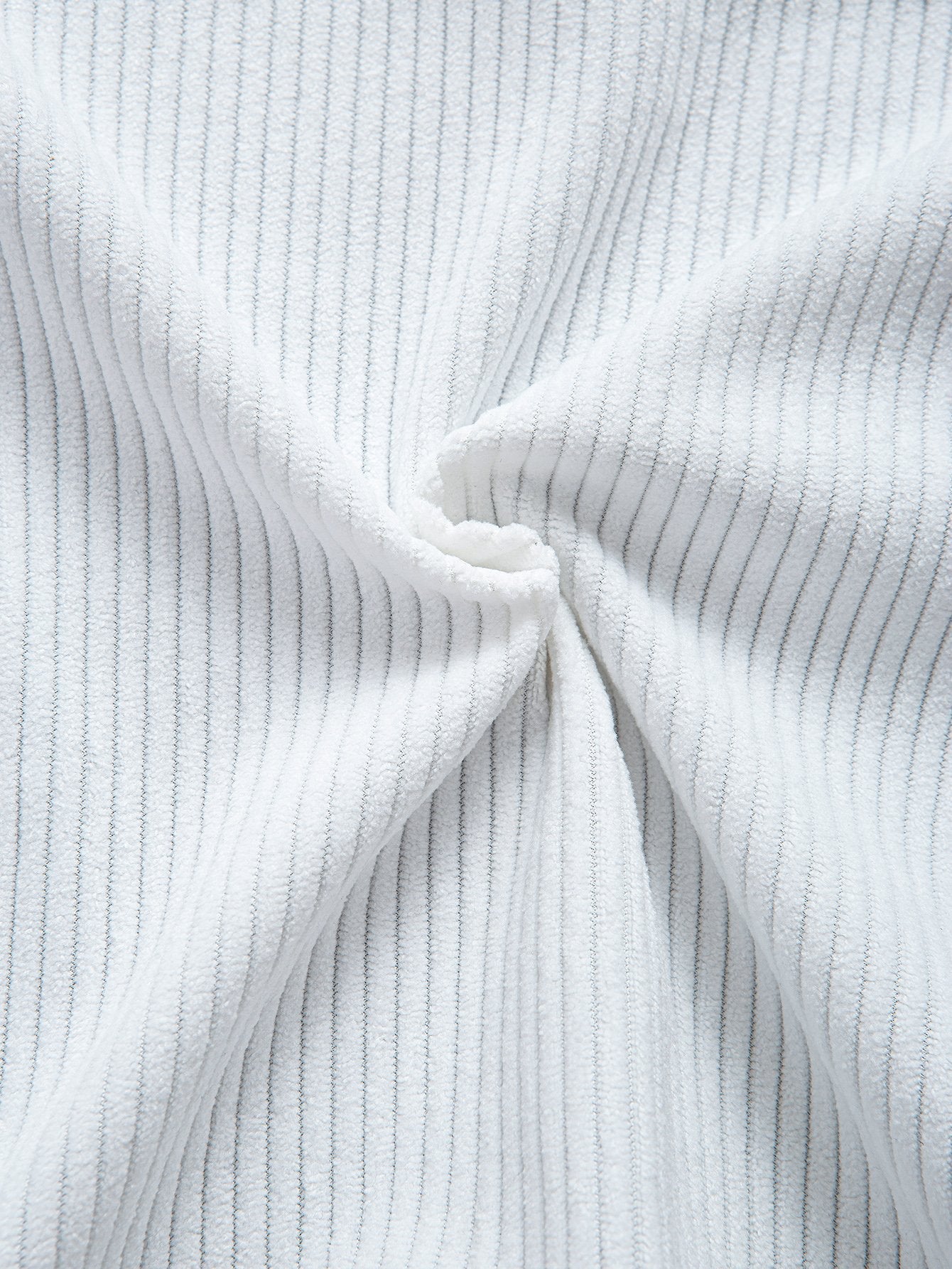 Camisa de pana con bloques de color y bolsillos