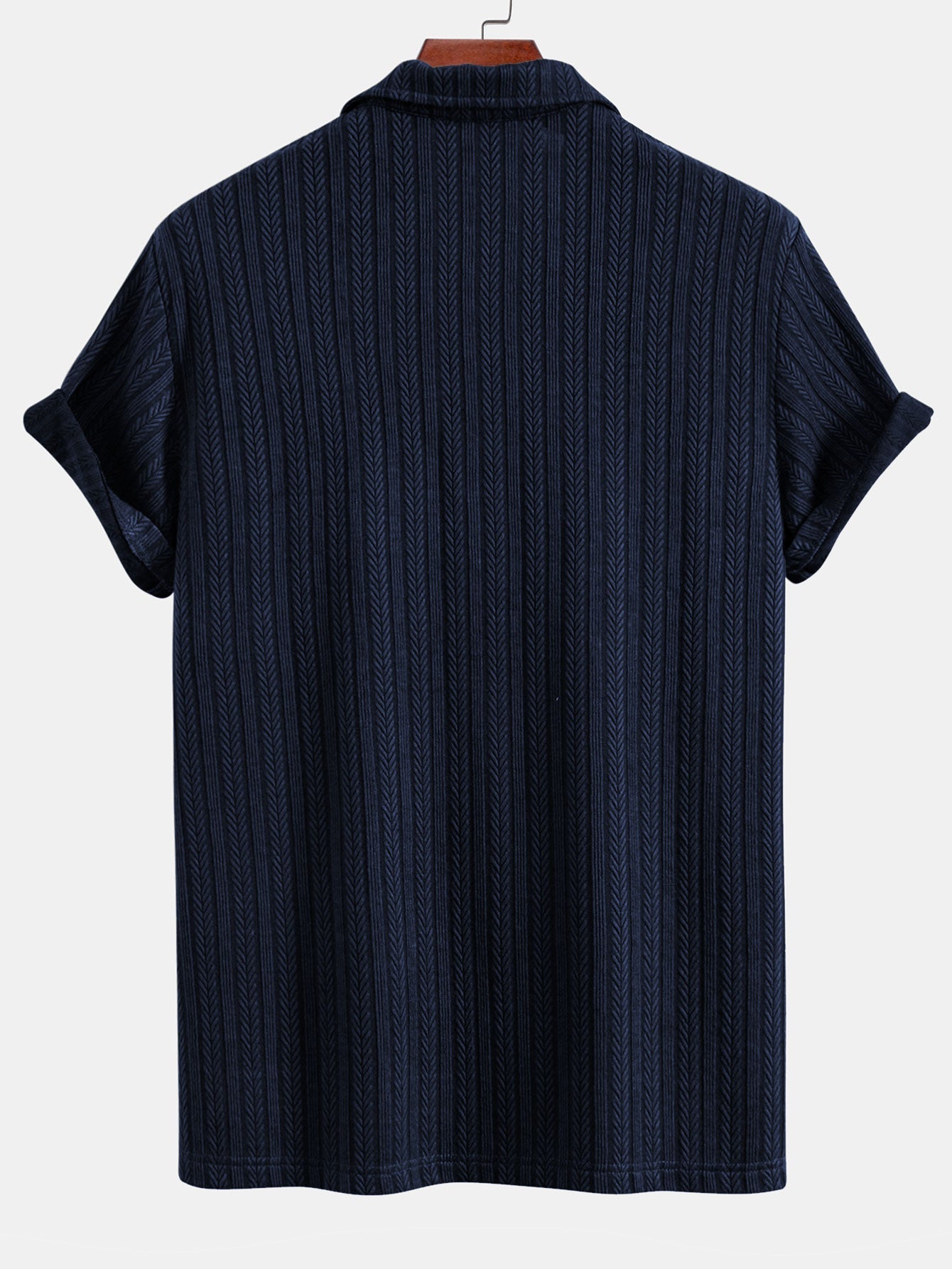 Polo Jacquard con Orejas de Trigo