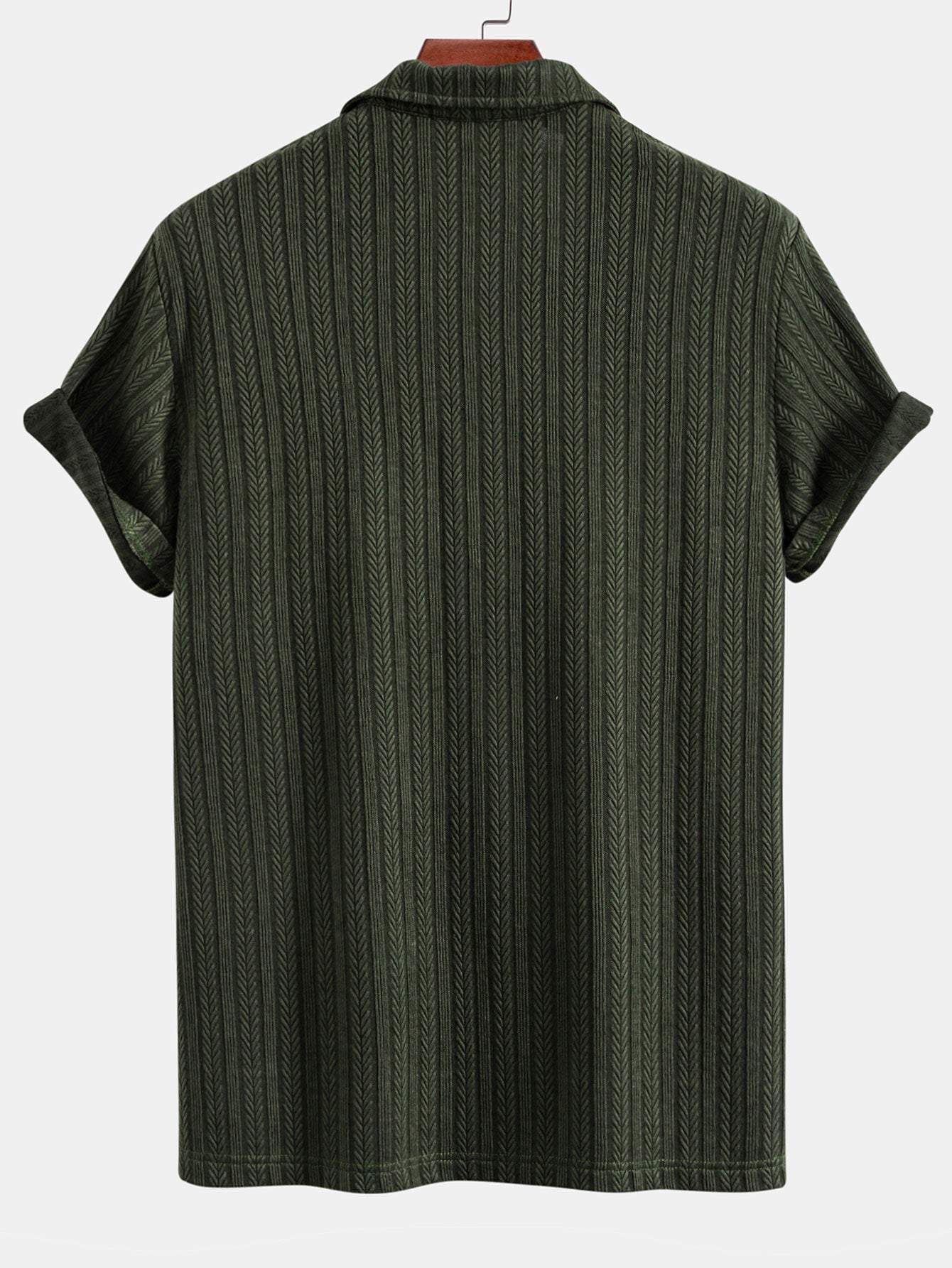 Polo Jacquard con Orejas de Trigo